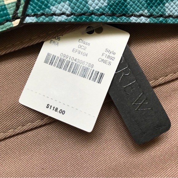 J. Crew Gingham Print Clutch - Picture 5 of 16